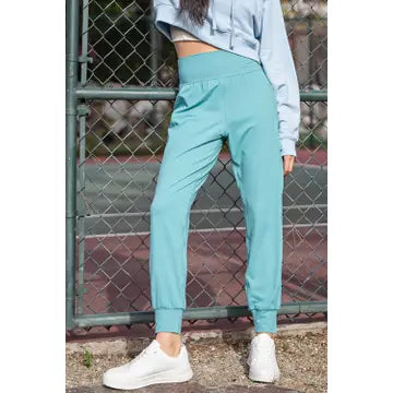 Teal Jogger with Side Pockets