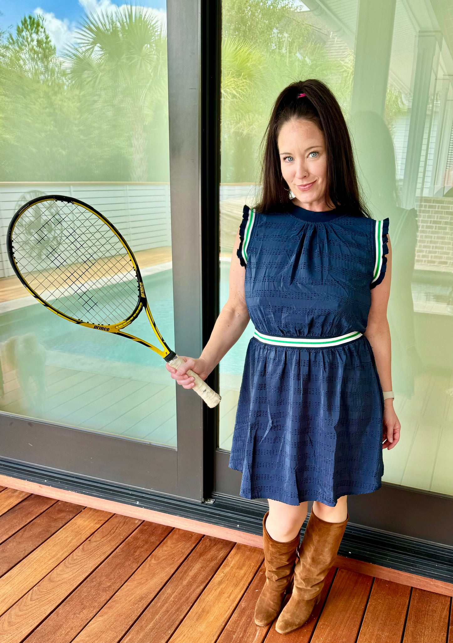 Navy Tennis Dress