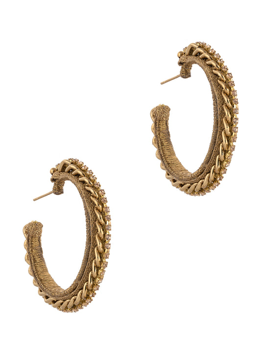 Chain Hoop Earrings