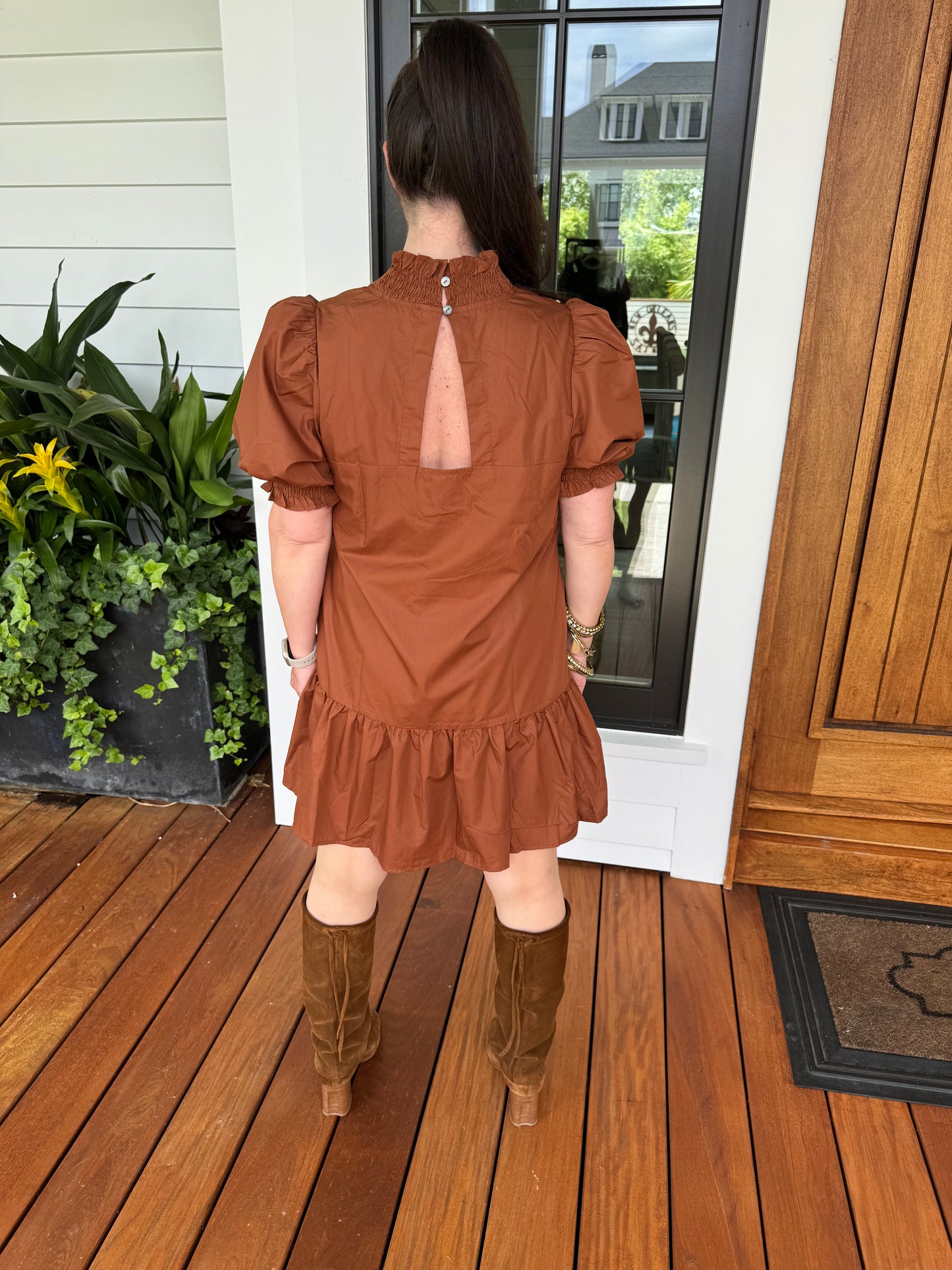 Carmel Ruffled Dress