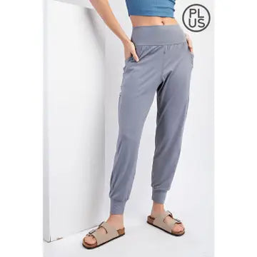 Grey Joggers with side pockets