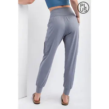 Grey Joggers with side pockets